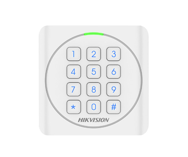 【?？低旾C密碼門禁讀卡器】?？低旽IKVISION數(shù)字鍵盤門禁IC讀卡器DS-K1801MK